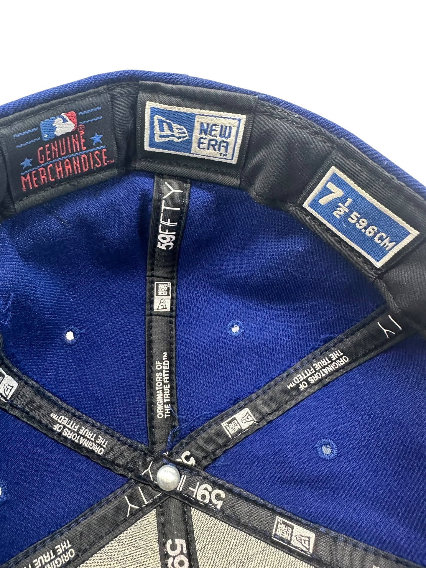 New Era 59FIFTY San Francisco Giants Fitted Hat – Royal Blue – Size 7 1/2