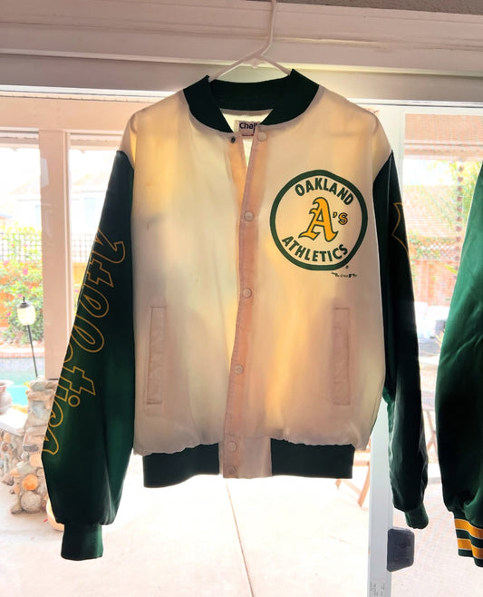 Vintage 1989 Chalk Line Oakland Aβs βBattle of the Bayβ Fanimation, Size Large