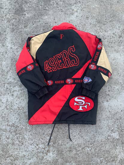 Vintage 90s 49ers Pro Player windbreaker π₯