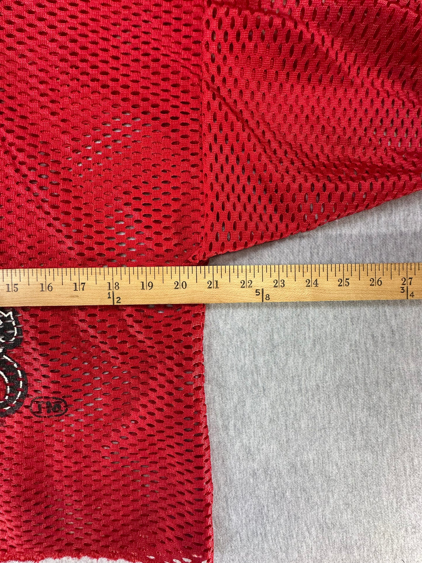 Vintage 49ers Logo 7 Mesh Cropped Football Jersey