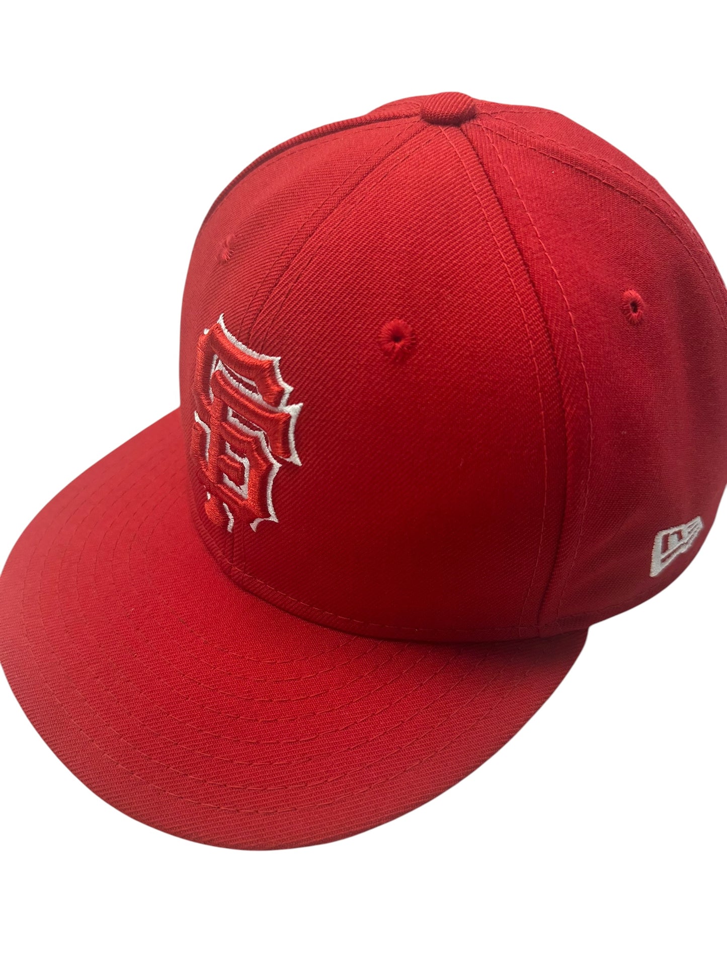 New Era 59FIFTY San Francisco Giants Fitted Hat – Red – Size 7 3/4