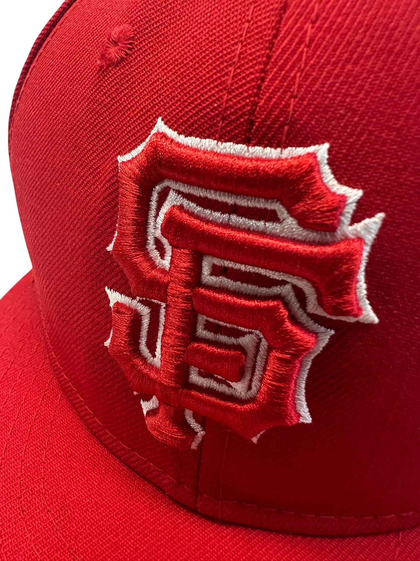 New Era 59FIFTY San Francisco Giants Fitted Hat – Red – Size 7 3/4