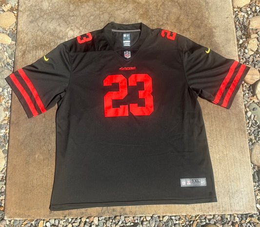 Christian McCaffrey Nike San Francisco 49ers Jersey – 5XL