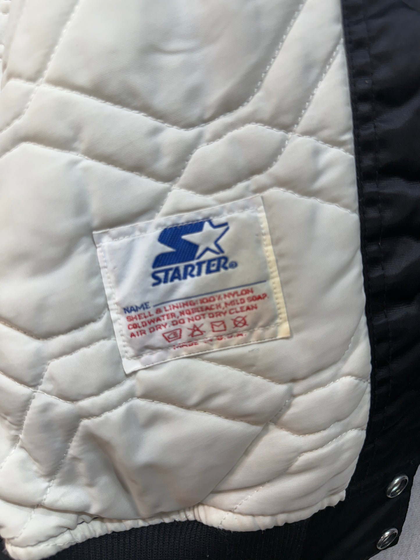 80s/90s ChalkLine Satin 49ers jacket black with that Rare bold SF logo on the back