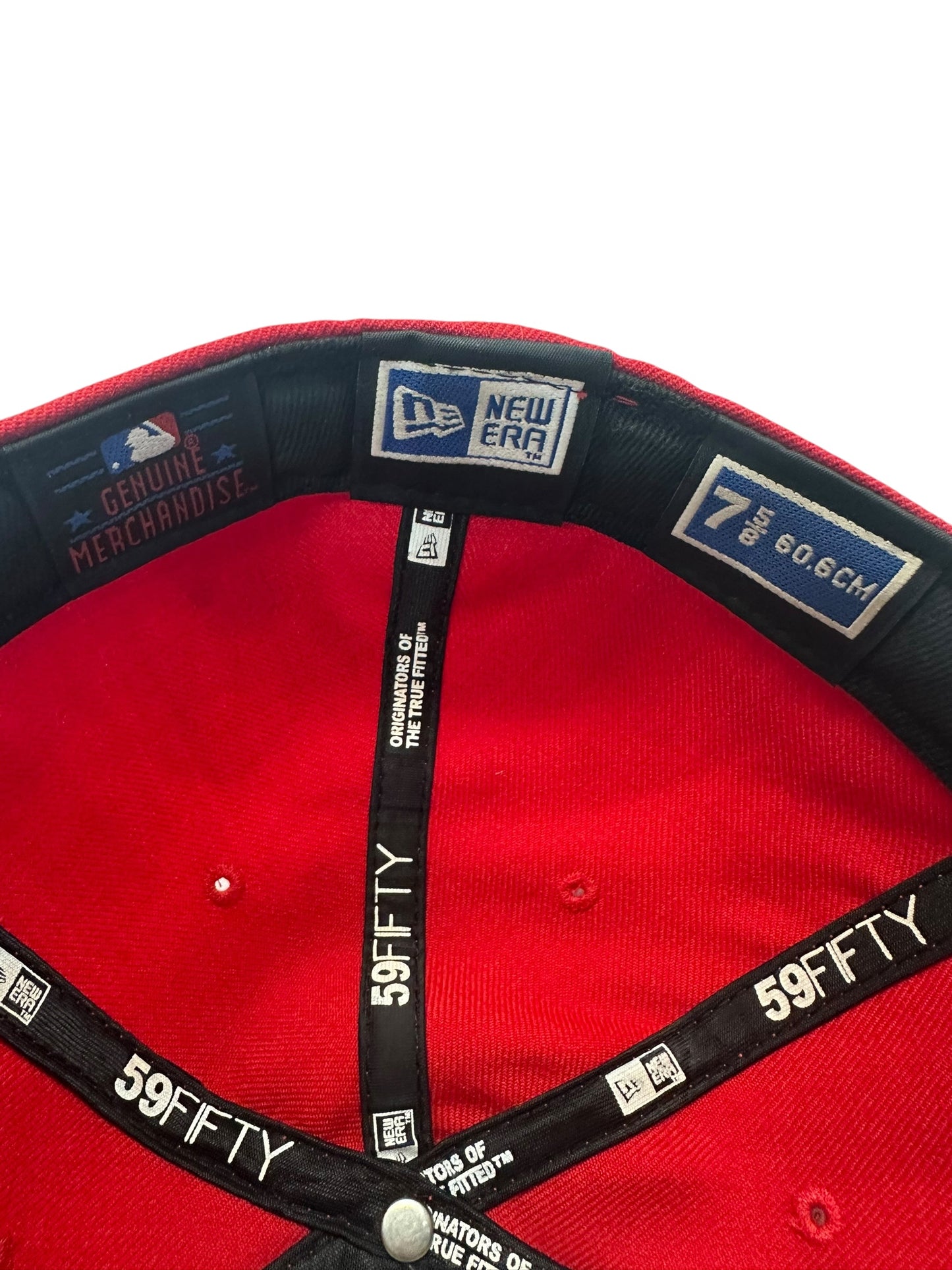 New Era 59FIFTY San Francisco Giants Fitted Hat – Red – Size 7 3/4