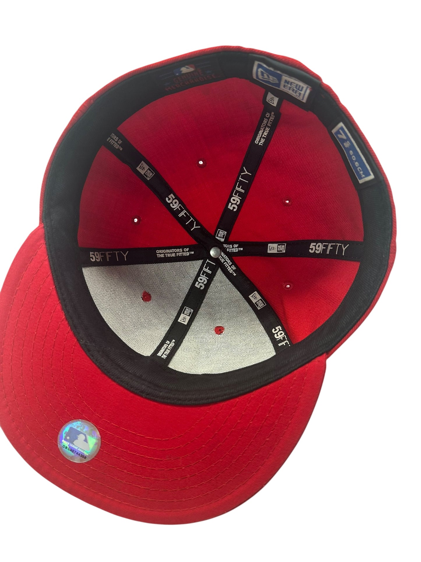New Era 59FIFTY San Francisco Giants Fitted Hat – Red – Size 7 3/4