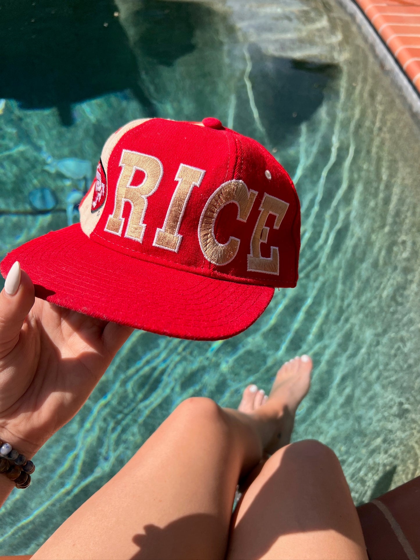 Vintage Jerry Rice 49ers Hat – Rare 90s Snapback