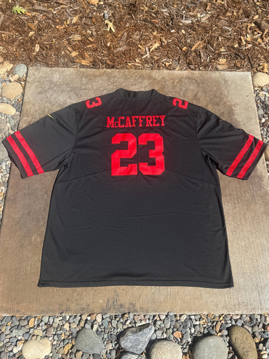 Christian McCaffrey Nike San Francisco 49ers Jersey – 5XL