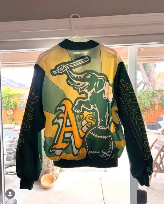 Vintage 1989 Chalk Line Oakland A’s “Battle of the Bay” Fanimation, Size Large