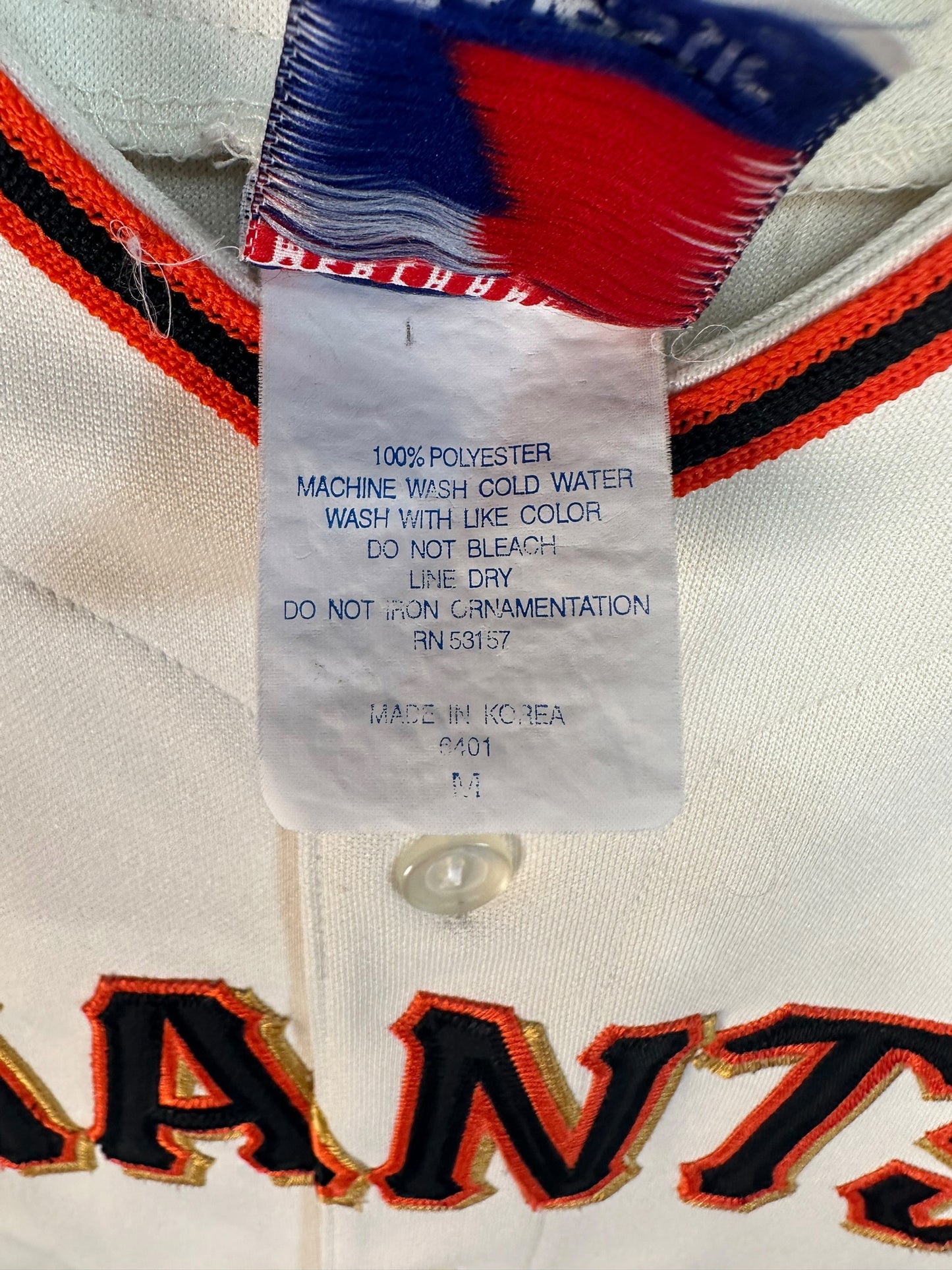Vintage San Francisco Giants Barry Bonds #25 Majestic jersey