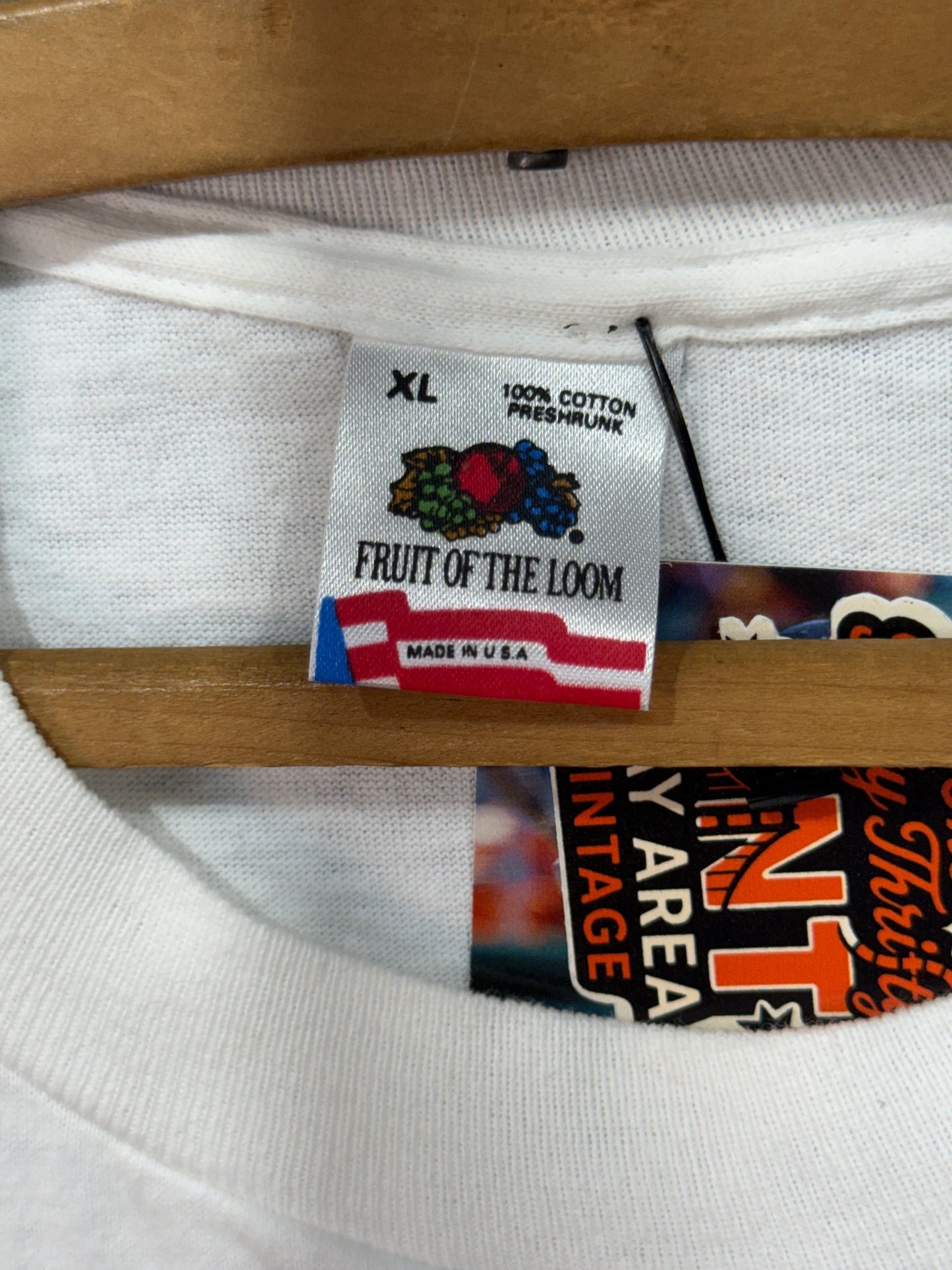 Vintage single stitch 1989 Super Bowl XXIII T-Shirt. 49ers vs Bangles