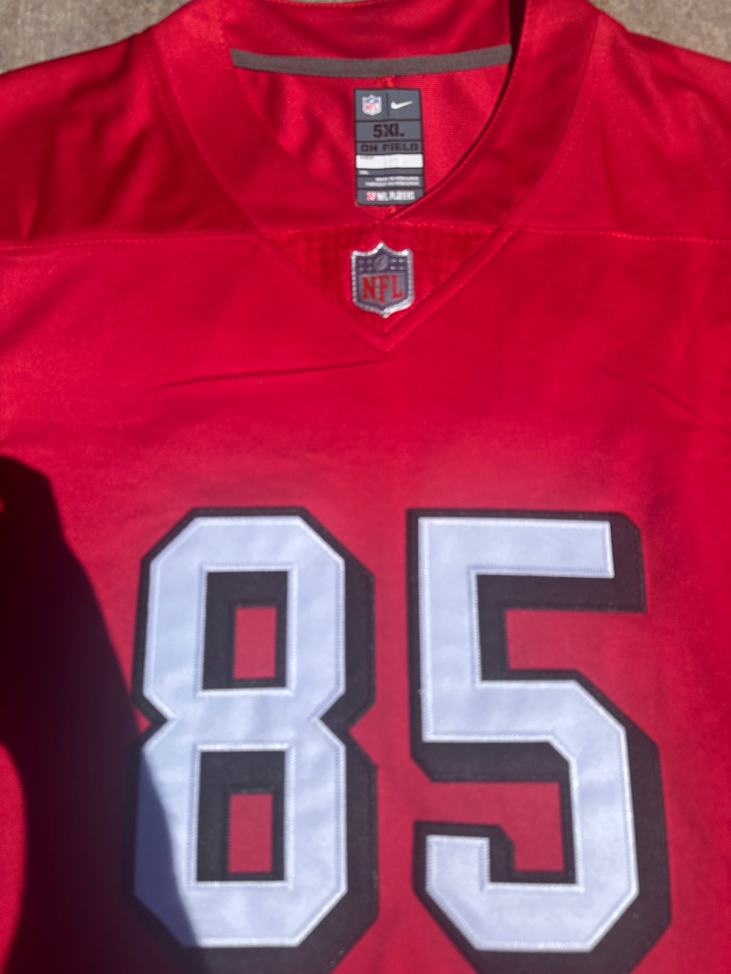 George Kittle 49ers Nike On-Field Jersey — 5XL