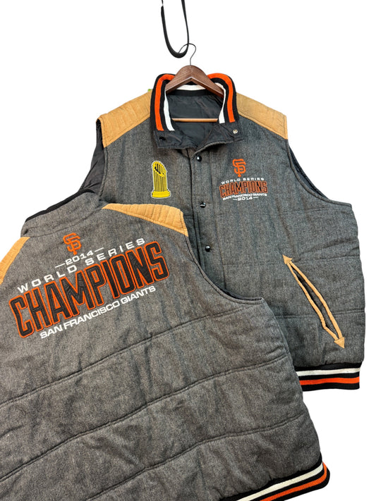 San Francisco Giants 2014 World Series Champions Reversible Vest G-III Carl Banks