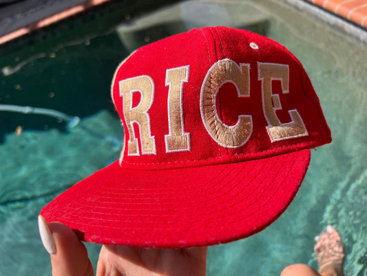 Vintage Jerry Rice 49ers Hat – Rare 90s Snapback