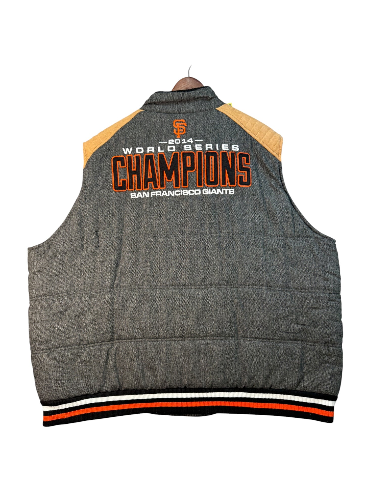 San Francisco Giants 2014 World Series Champions Reversible Vest G-III Carl Banks