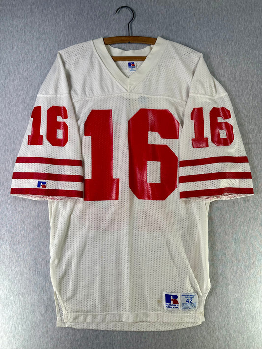 1980’s Joe Montana #16 San Francisco 49ers Russell Athletic Jersey