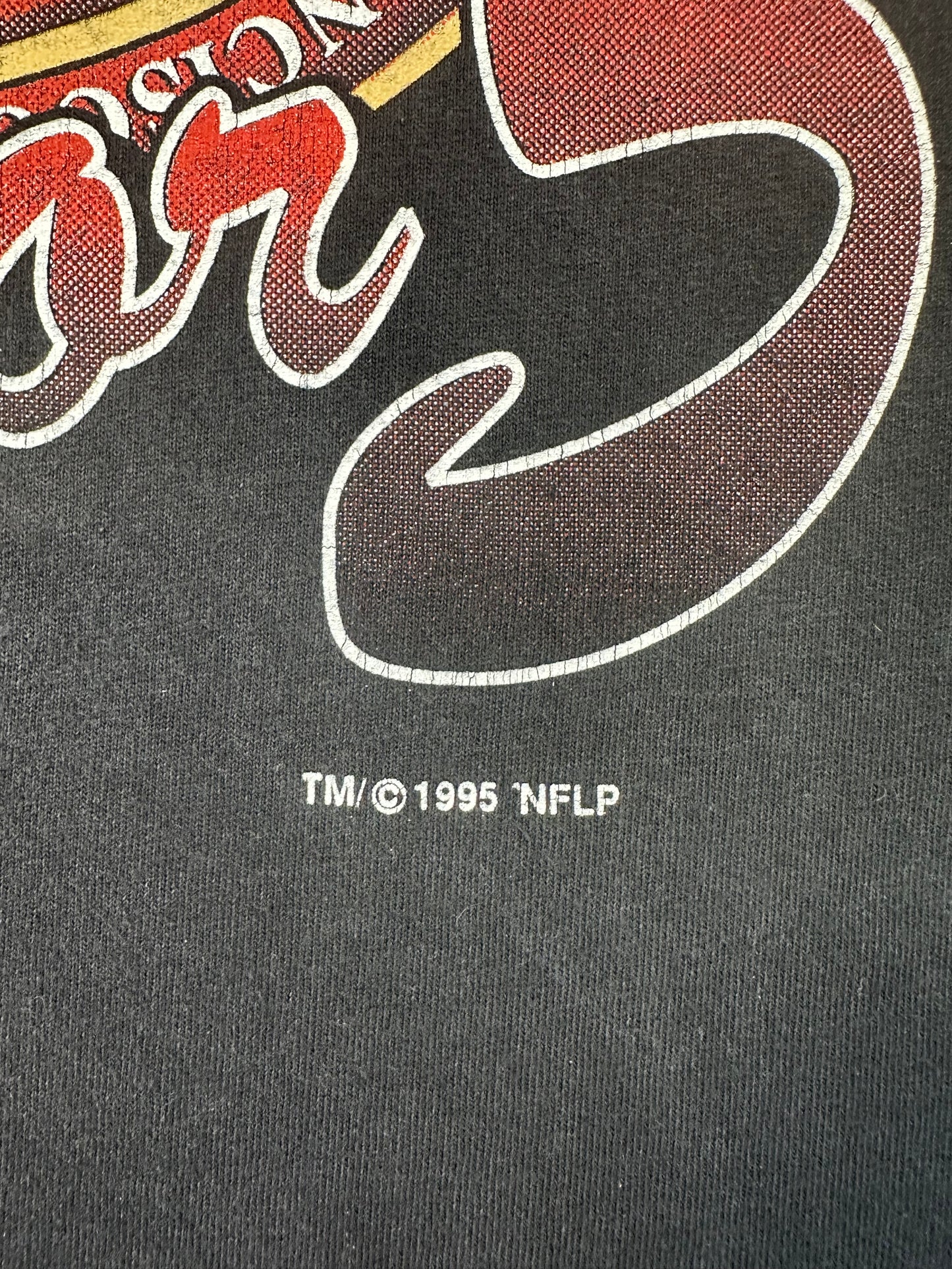 Vintage 1995 SF 49ers Super Bowl XXIX Drive For 5 T-Shirt L Single Stitch