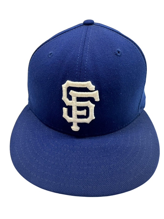New Era 59FIFTY San Francisco Giants Fitted Hat – Royal Blue – Size 7 1/2