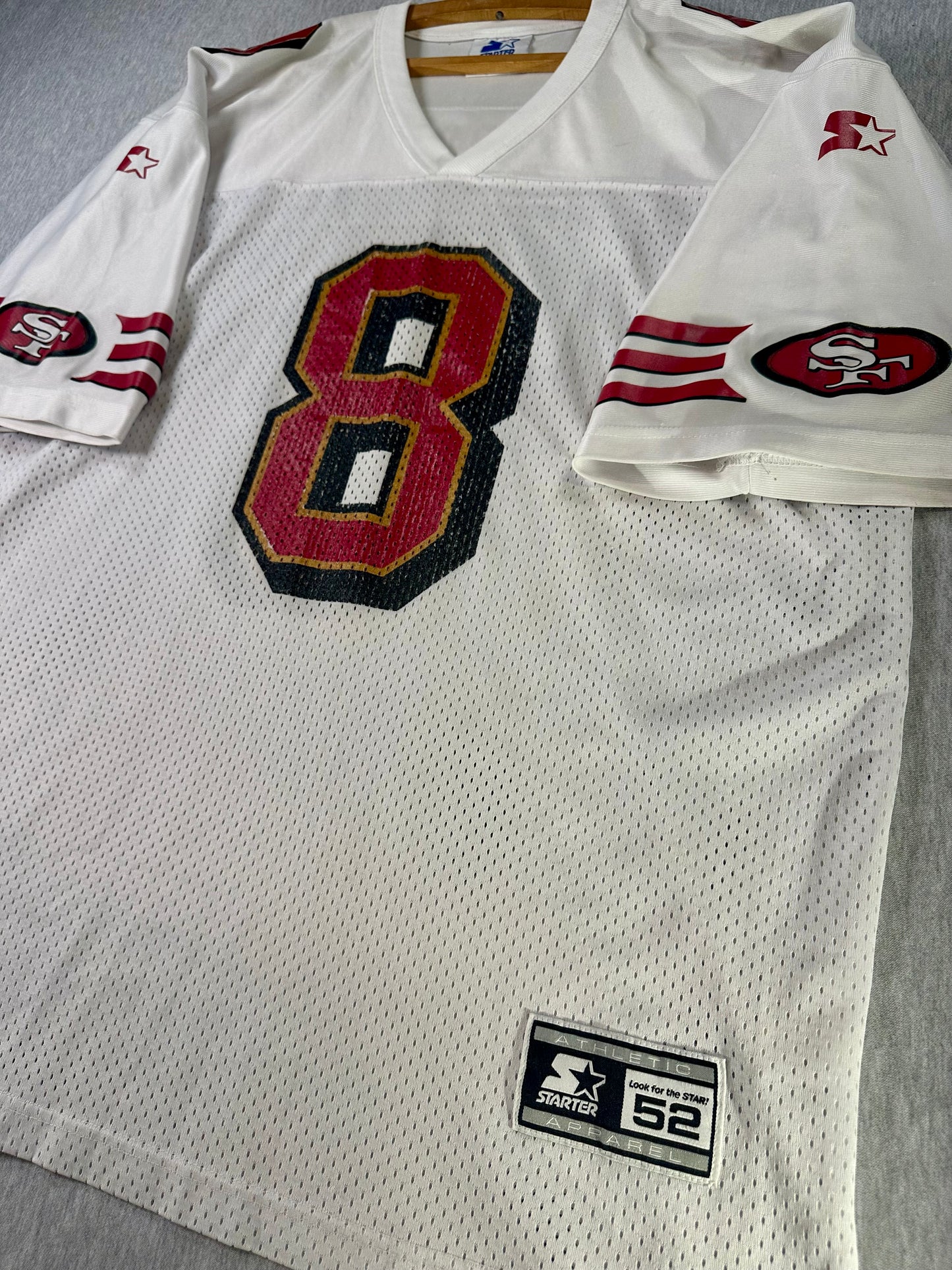Vintage 1990s Steve Young #8 San Francisco 49ers Starter Jersey