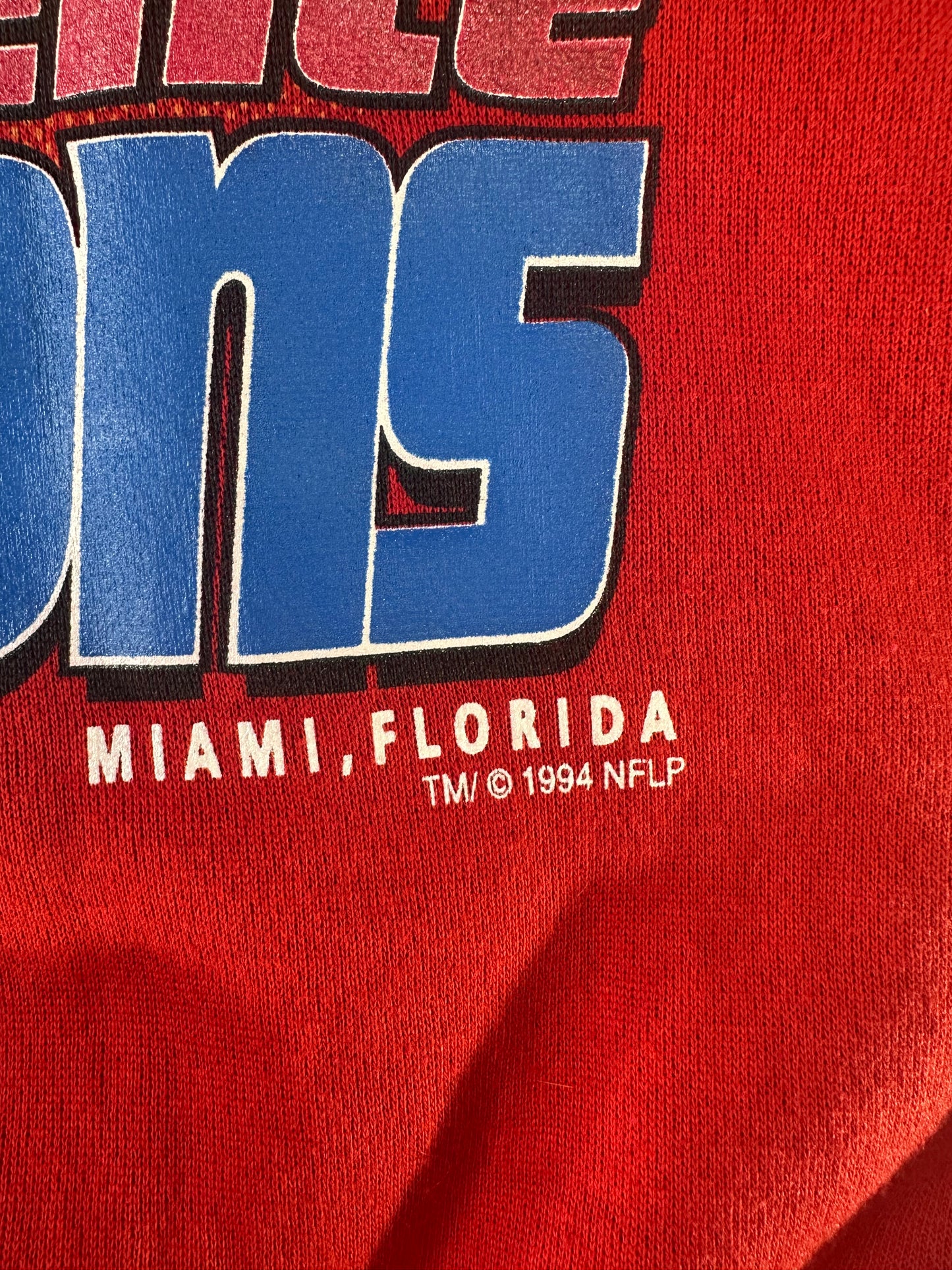 Vintage 1995 San Francisco 49ers Super Bowl XXIX NFC Champions Sweatshirt — NOS 2XL