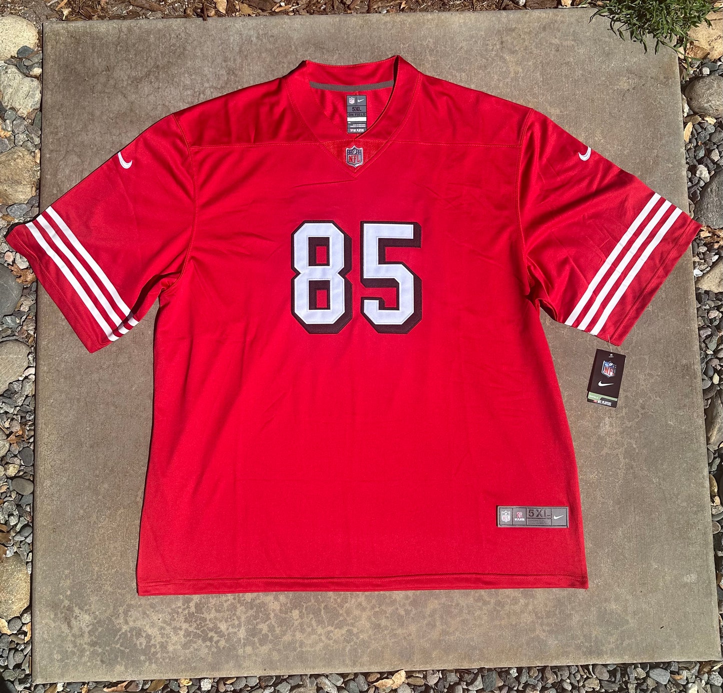 George Kittle 49ers Nike On-Field Jersey — 5XL