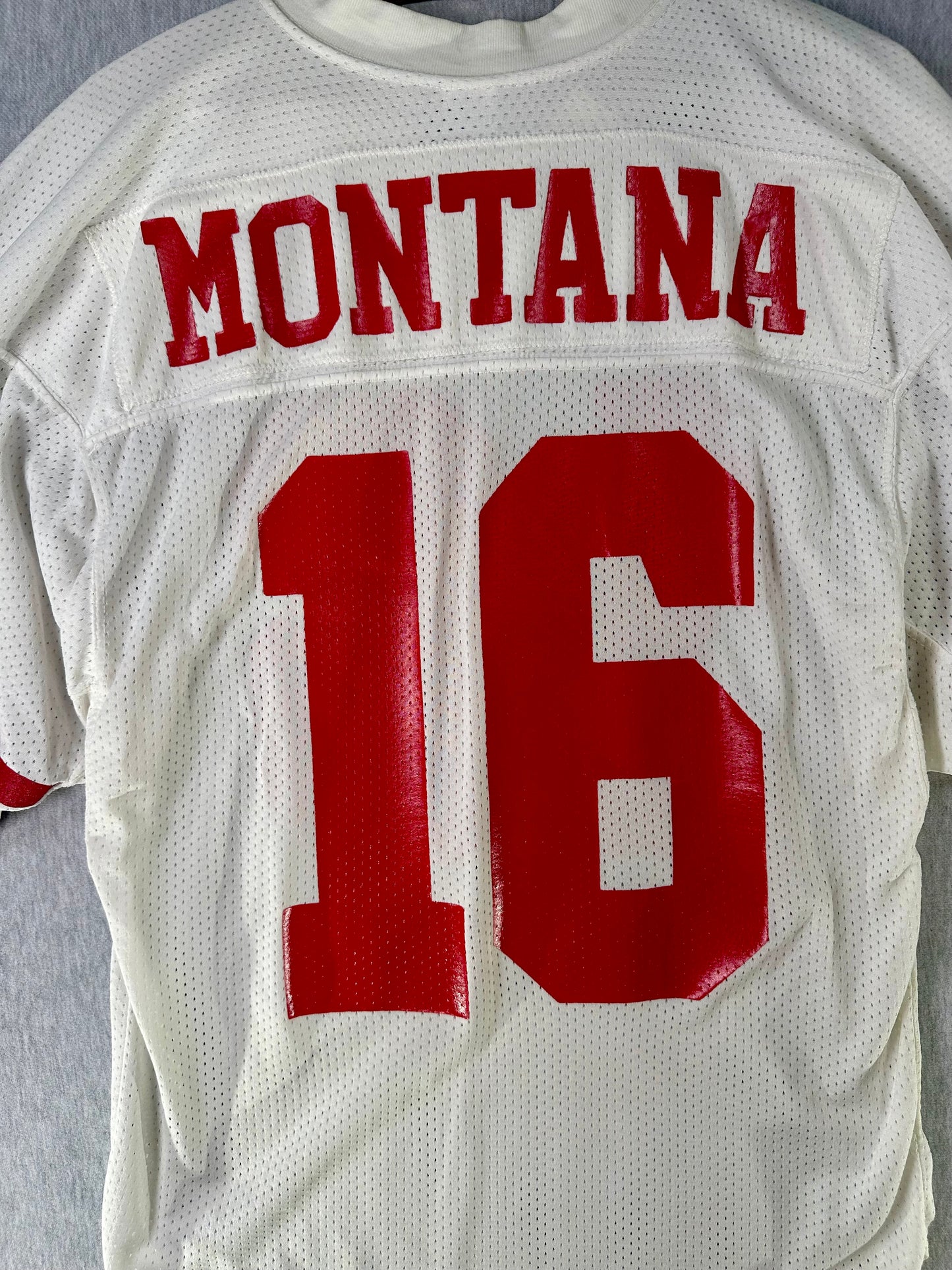 1980’s Joe Montana #16 San Francisco 49ers Russell Athletic Jersey