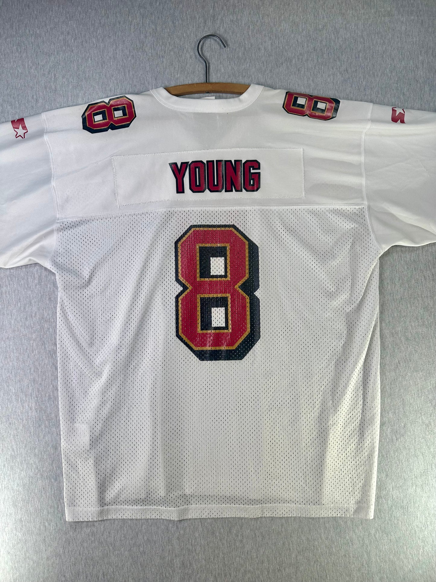 Vintage 1990s Steve Young #8 San Francisco 49ers Starter Jersey